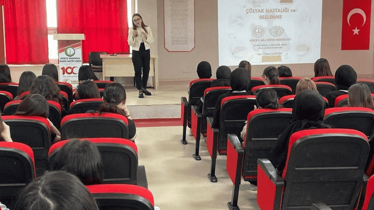 İBNİ SİNA MTAL’DE ÇÖLYAK HASTALIĞI VE SAĞLIKLI BESLENME EĞİTİMİ