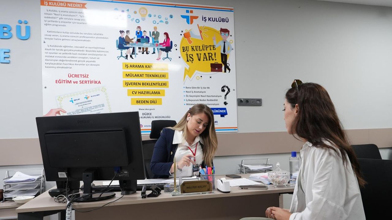 2 BİN 500 KİŞİ İŞ KULÜBÜ SAYESİNDE İŞ BULDU