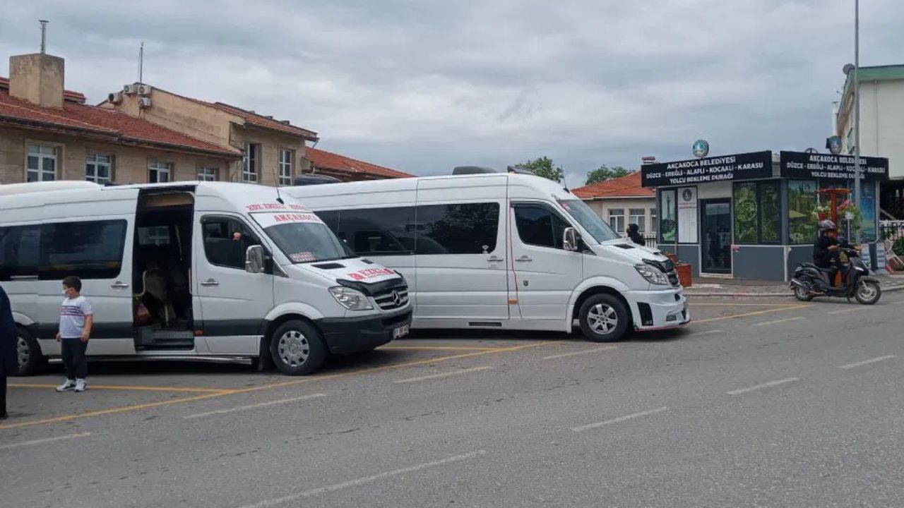 Akçakoca'da Şehirlerarası Araç Saatlerinde Düzenleme