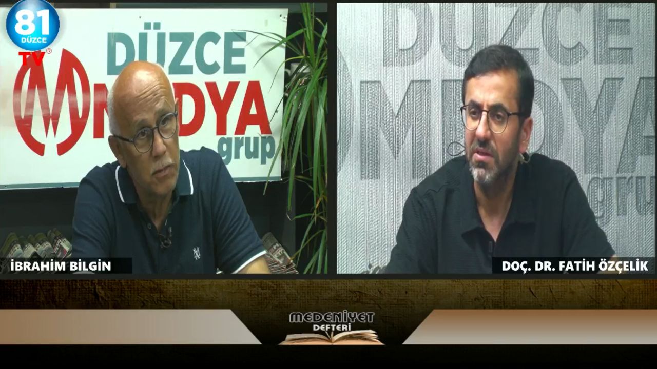 ''Akçakoca'nın Saklı Hikayeleri'' Doç. Dr. Fatih Özçelik'in Konuğu İbrahim Bilgin Oldu