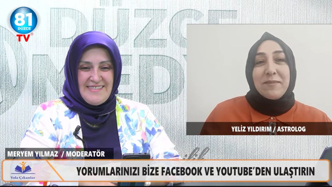 Astrolog Yeliz Yıldırım 81 Düzce TV'de Merkür Retrosu'nu Anlattı