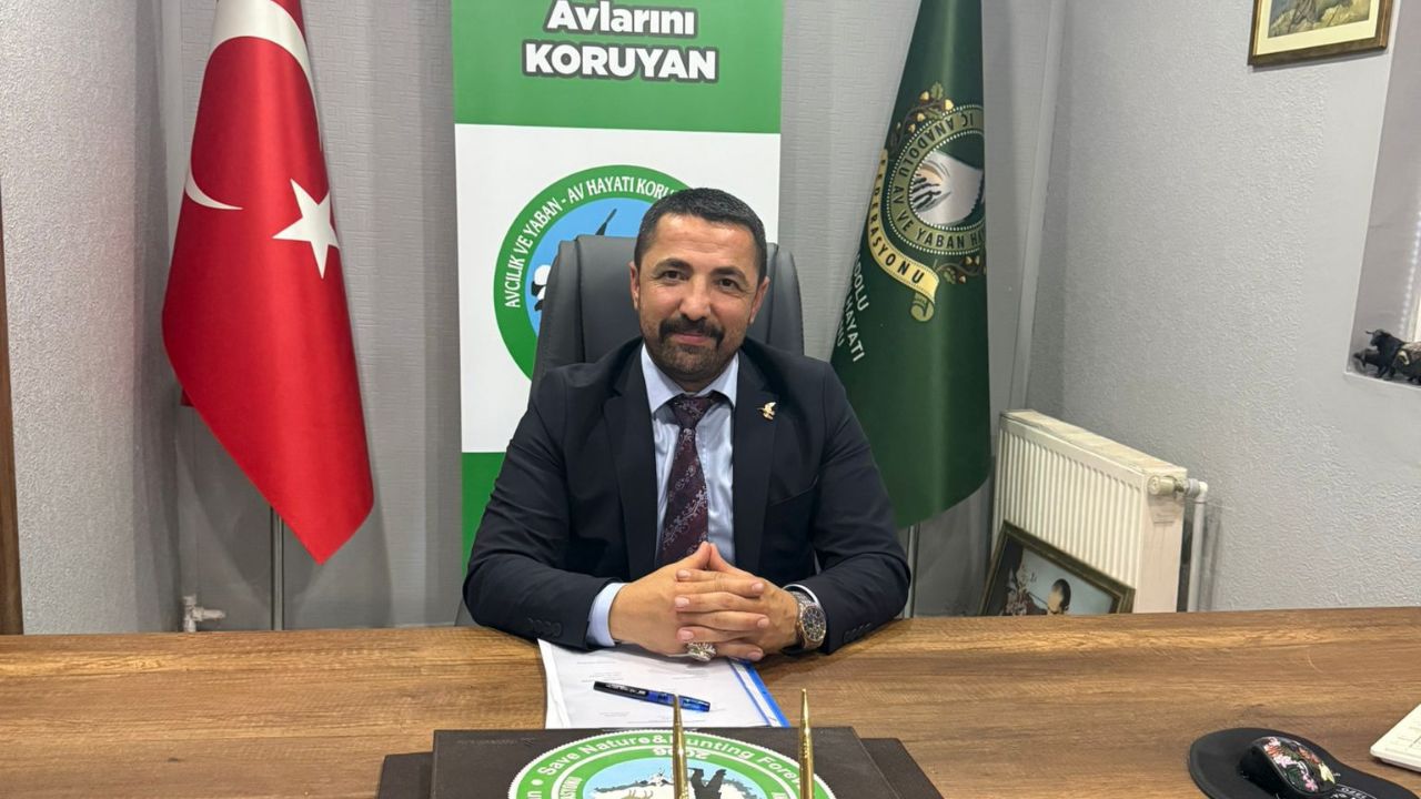 Avcılık ve Yaban Av Hayatı Koruma Konfederasyonu'nda Yeni Dönem; Selim Şahin Başkan Seçildi