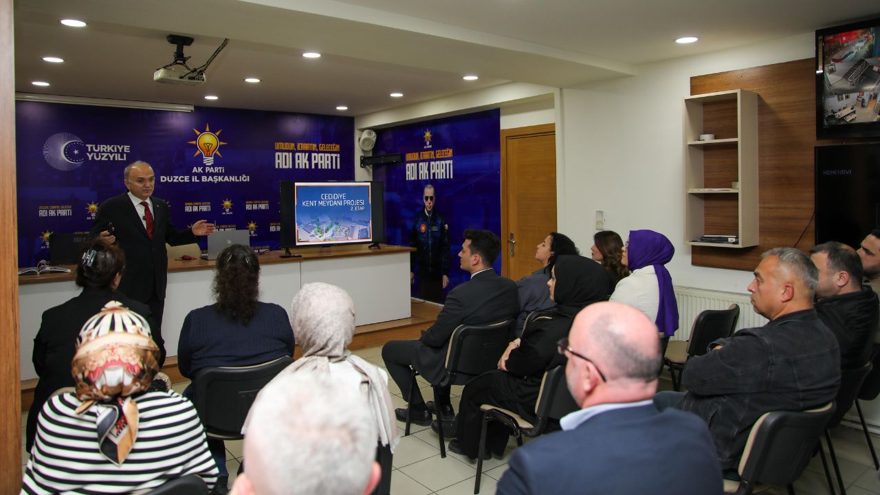 Başkan Özlü ''Düzce Tarihinin En Büyük İçme Suyu Yatırımını Yapıyoruz''