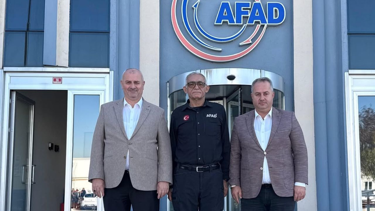 Başkan Yıldız'dan AFAD Müdürü Güngör'e Ziyaret