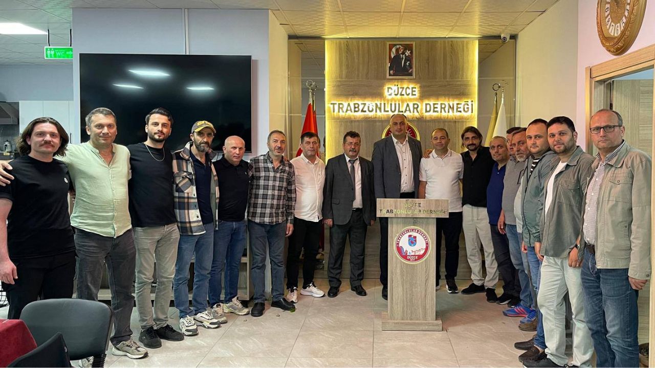 BEYKÖY BELEDİYE BAŞKANI FATİH OCAK'TAN TRABZONLULAR DERNEĞİ'NE ZİYARET