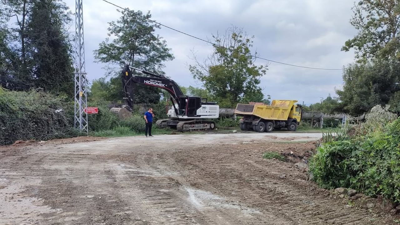 Bostanlık Köyü'nde Kutu Menfez Çalışması Tamamlandı