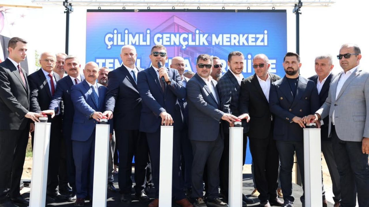 Çilimli'ye Yeni Gençlik Merkezi Temeli Atıldı