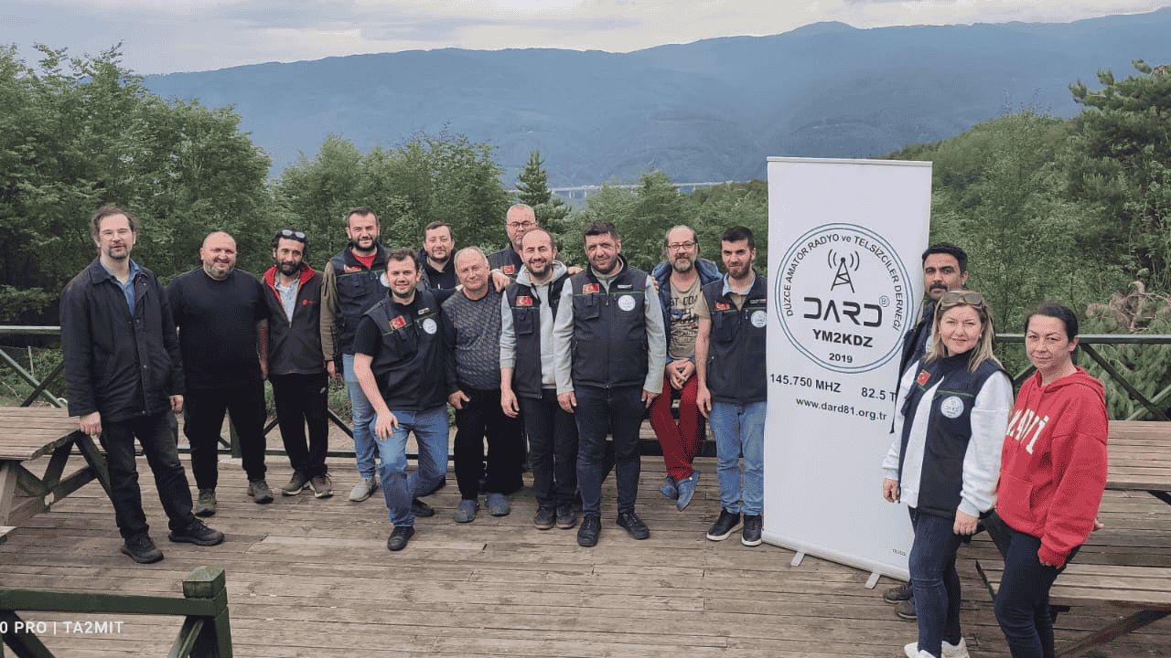DARD81'DEN DÜZCELİ AMATÖR TELSİZCİLERE KAYNAŞLI'DA KAMP VE PİKNİK ETKİNLİĞİ