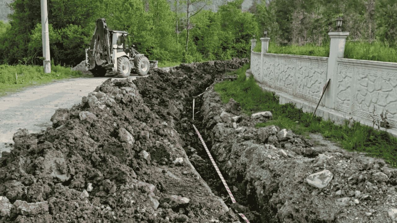 DERDİN KÖYÜ'NDE İÇME SUYU ŞEBEKESİ YENİLENDİ