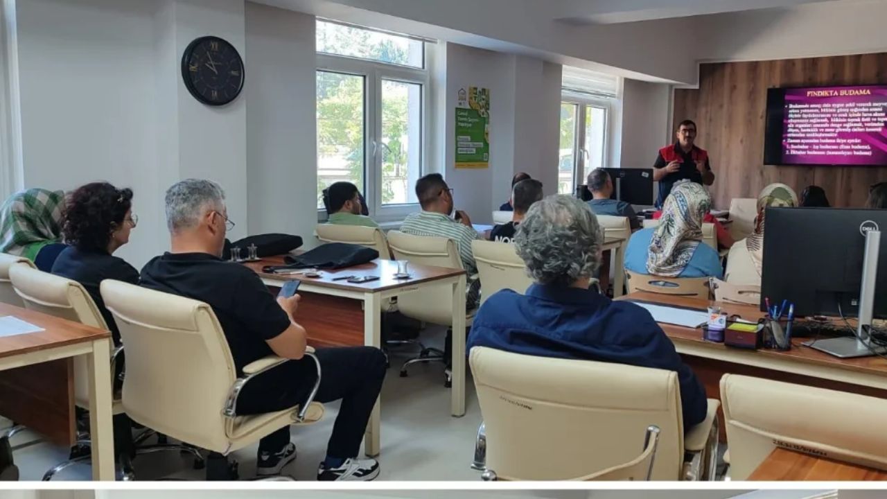 Düzce'de Fındıkta Verim ve Kalite İçin Eğitim Seferberliği