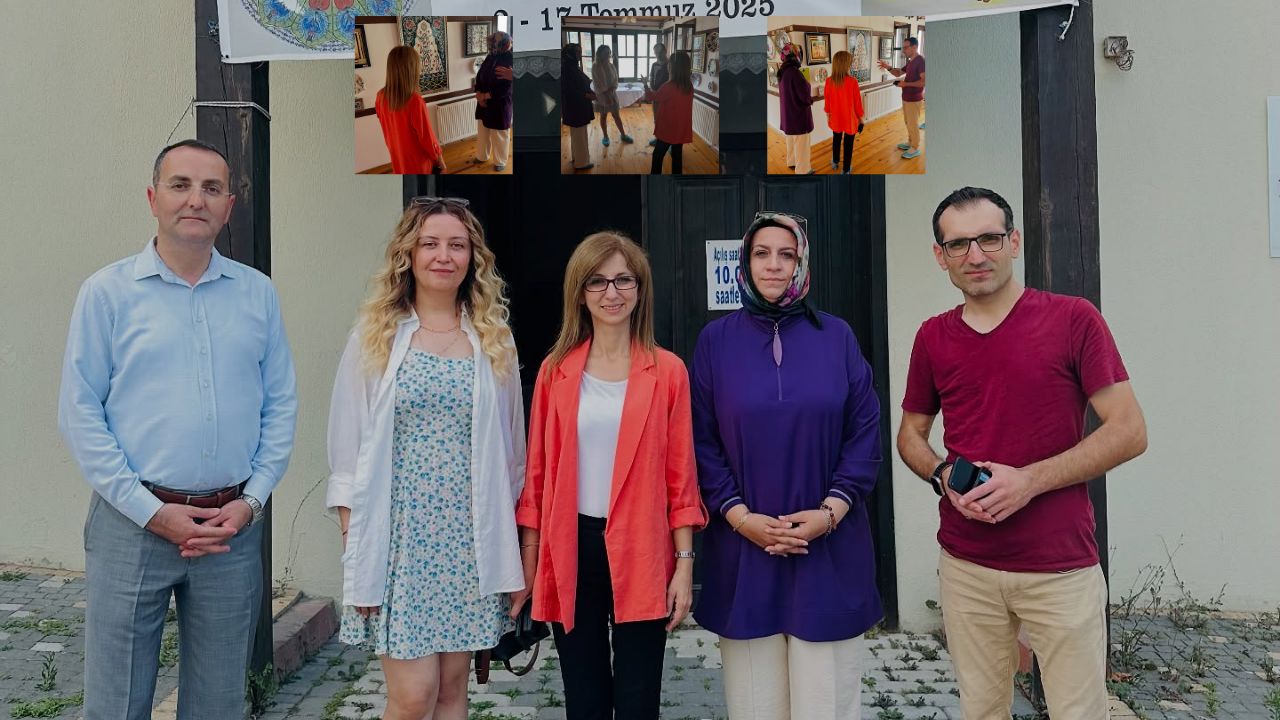 Düzce'de Sanat Buluşması ''Kıyıya Vuran Sanat ve Çini'' Sergisi İlgi Gördü