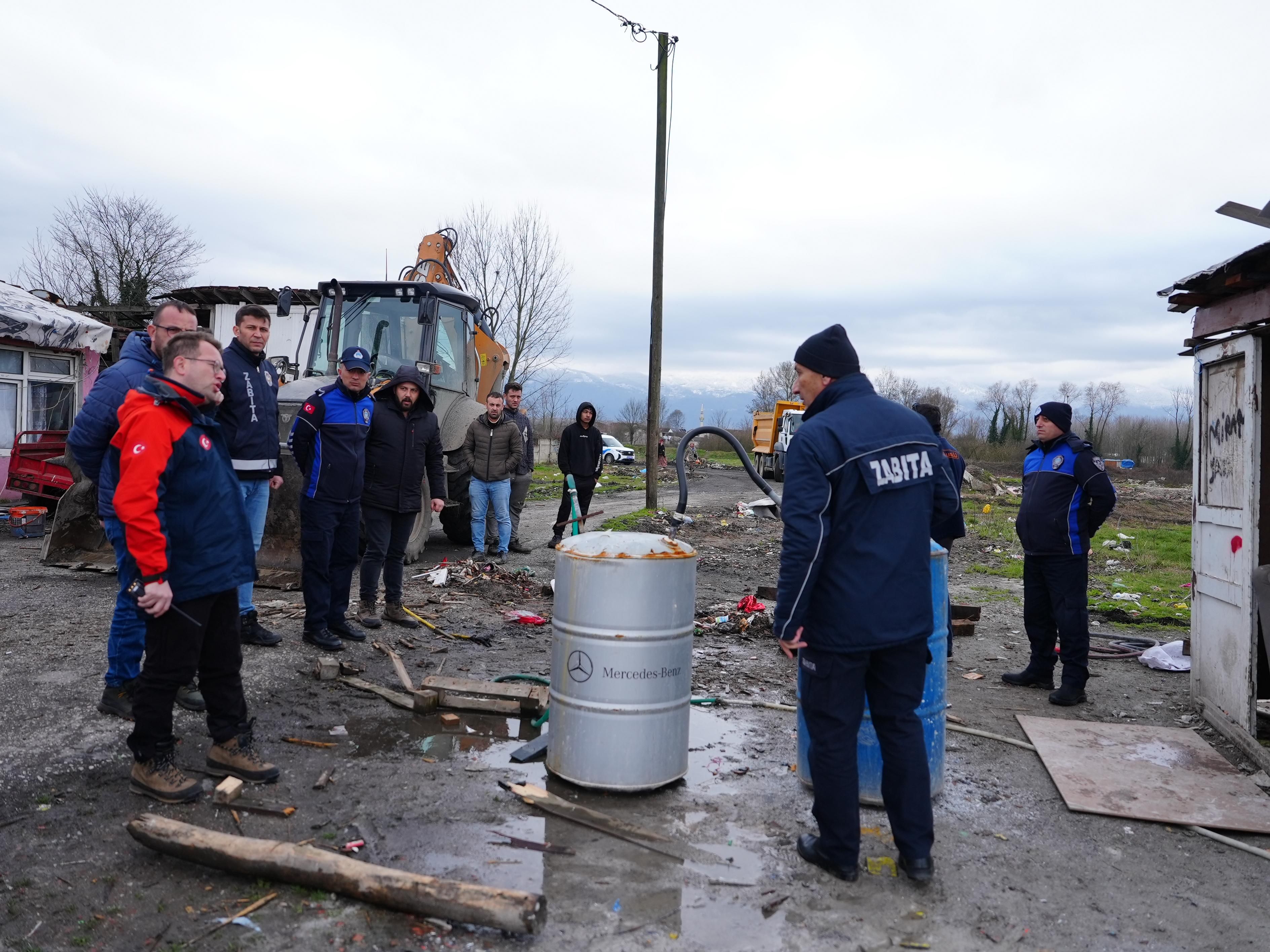 DÜZCE'DE UÇAN BALON DENETİMİ