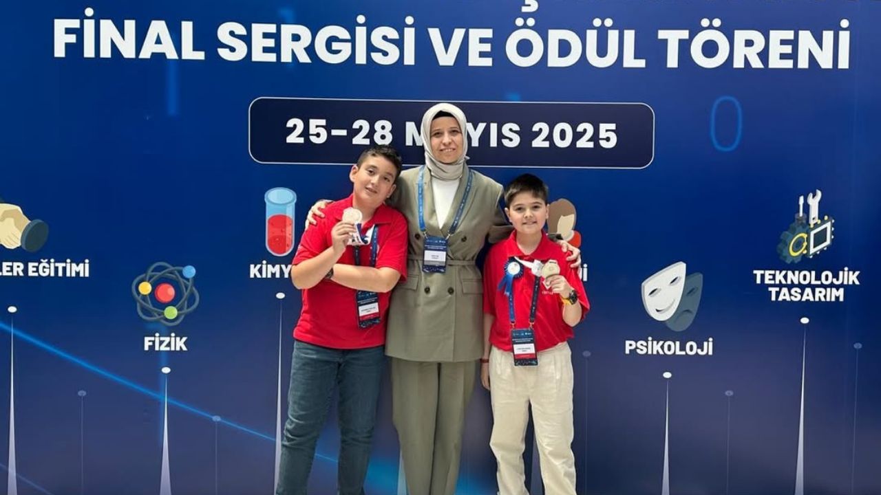 DÜZCE'DEN TÜBİTAK'TA TÜRKİYE DERECESİ