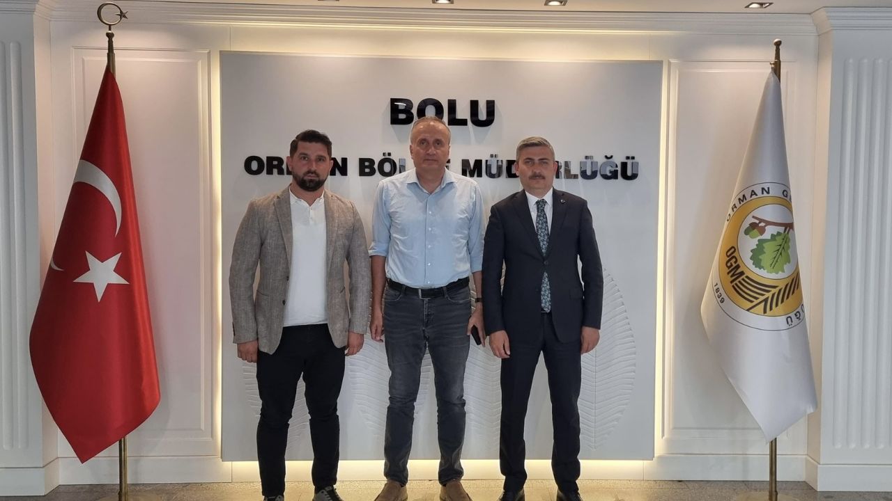 Düzce Heyetinden Bolu Bölge Orman Müdürlüğü'ne Ziyaret