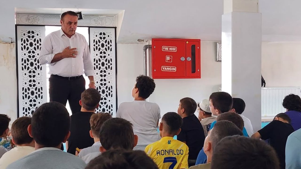 Düzce İl Milli Eğitim Müdürü Emrullah Aydın'dan Yaz Kur'an Kurslarına Ziyaret
