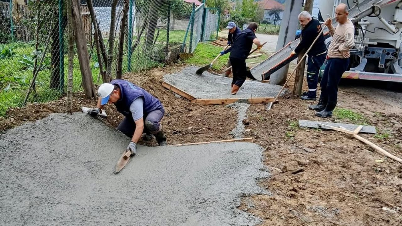 Düzce İl Özel İdaresi, Köy Yollarında Altyapıyı Güçlendiriyor