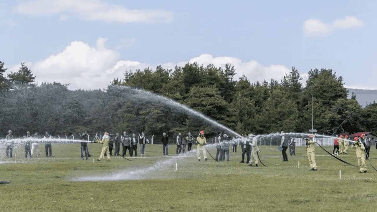 DÜZCE ORMAN İŞLETME MÜDÜRLÜĞÜ YANGINLARLA MÜCADELE YARIŞMASINDA İKİNCİ OLDU