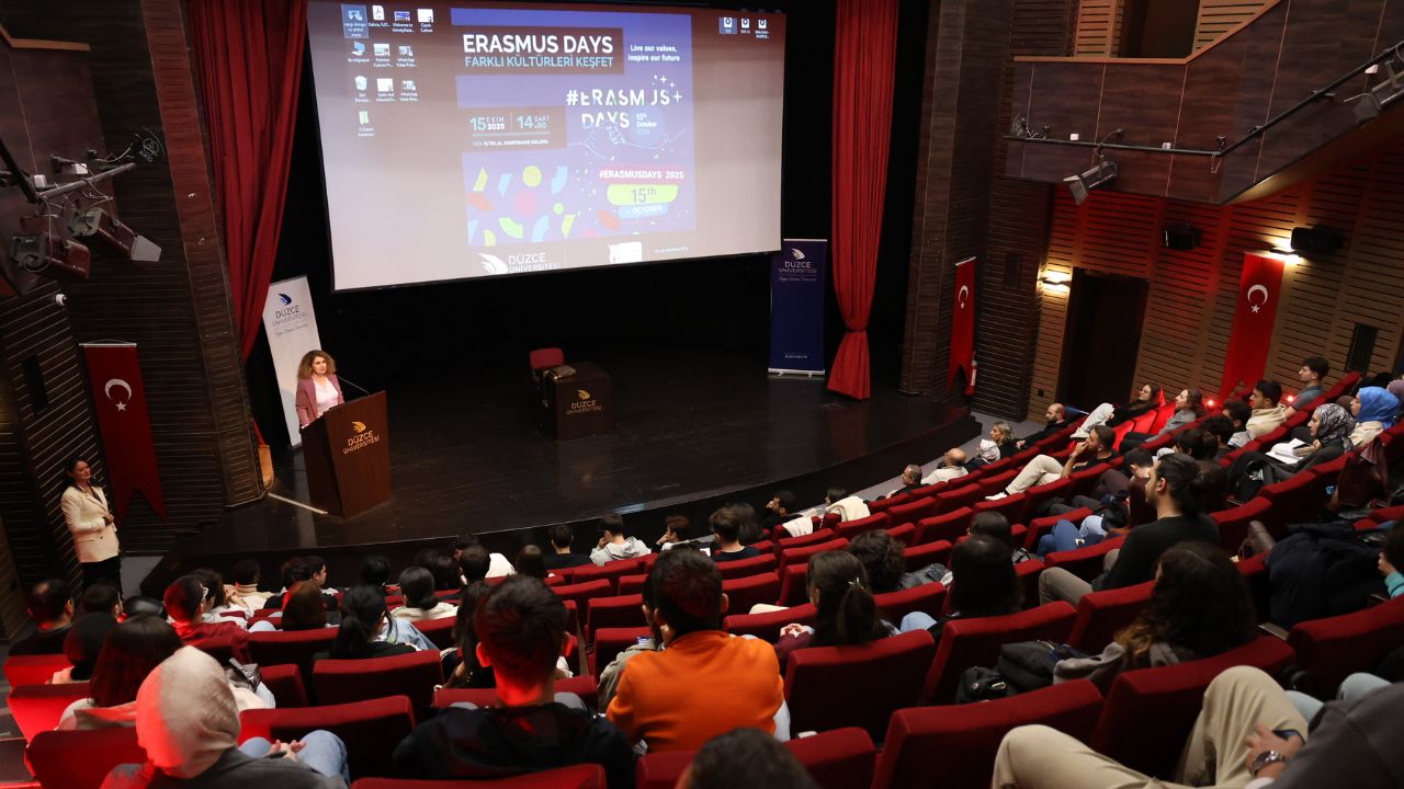 Düzce Üniversitesi'nde ''Erasmus Days'' Coşkusu Yaşandı
