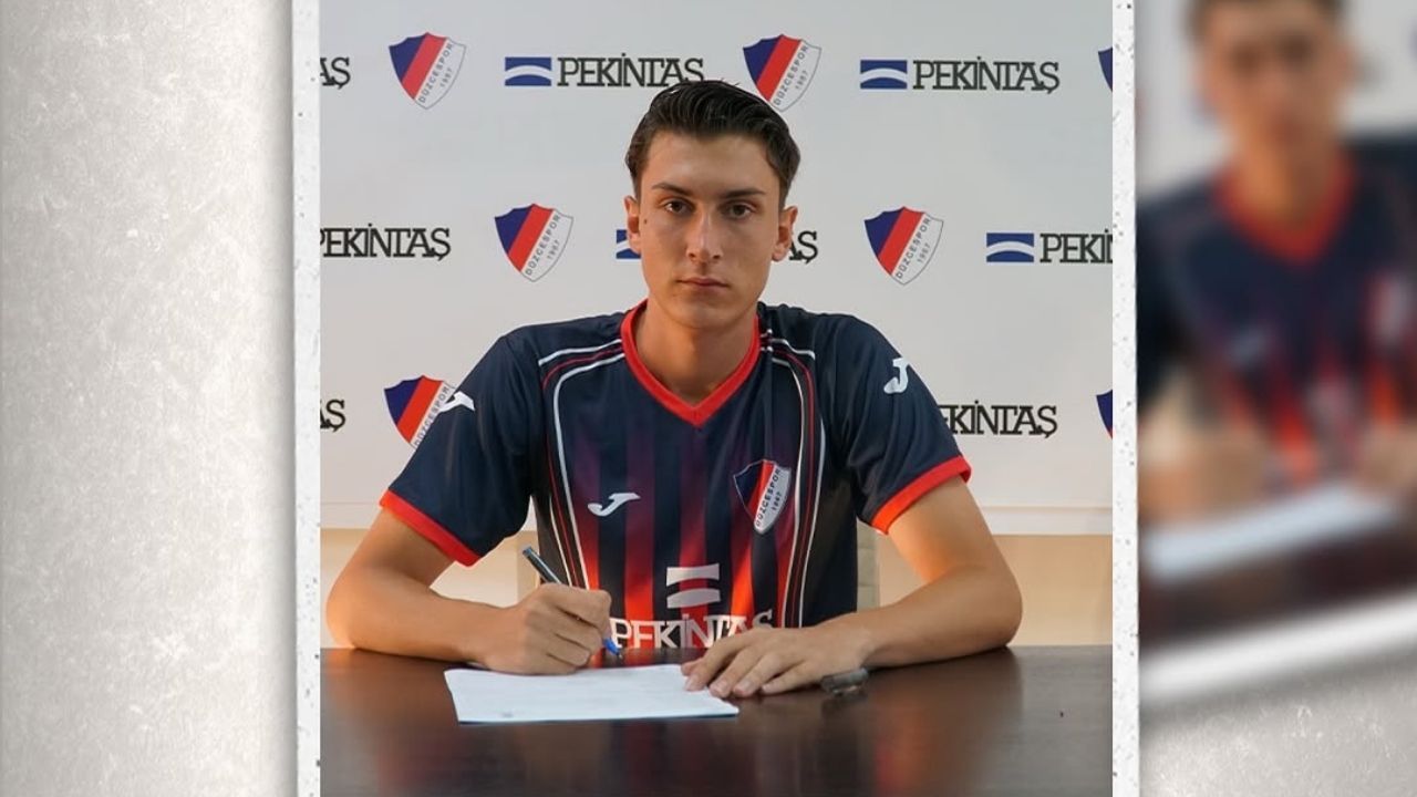 Düzcespor'da Yeni Transfer Alperen Çağlayan Kadroda