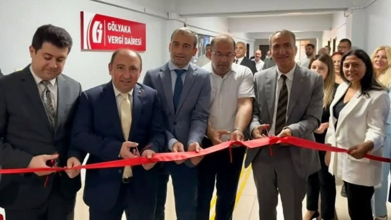 Gölyaka'ya Yeni Vergi Dairesi Açıldı