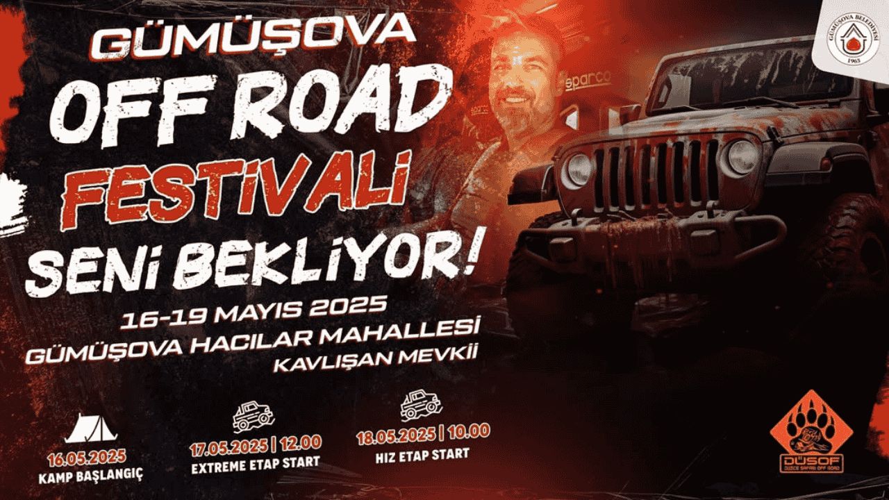 GÜMÜŞOVA'DA OFF ROAD HEYECANI BAŞLIYOR