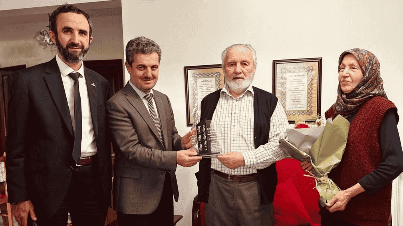 İL MÜFTÜSÜNDEN EĞİTİME KATKI SUNAN HAYIRSEVER ERTAN YILMAZ'A ÖZEL TEŞEKKÜR ZİYARETİ