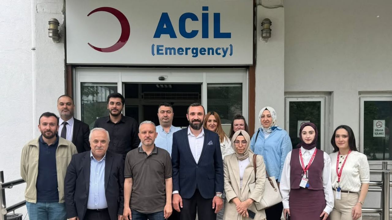 İL SAĞLIK MÜDÜRÜ DR. YASİN YILMAZ'DAN GÖLYAKA İLÇE DEVLET HASTANESİ'NE ZİYARET