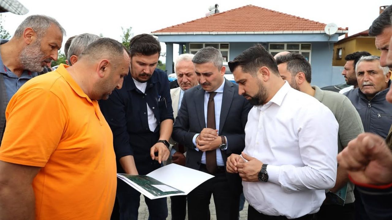 KARATAVUK KÖYÜ'NE ZİYARET TALEPLER DİNLENDİ, ÇÖZÜMLER PLANLANDI