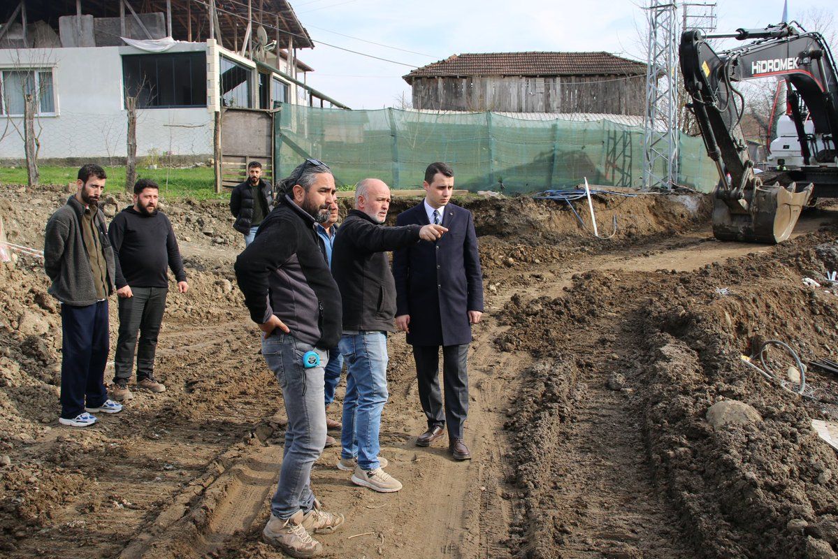 KAYMAKAM ALPAY, YENİVAKIF KÖYÜ'NDE İNCELEMELERDE BULUNDU