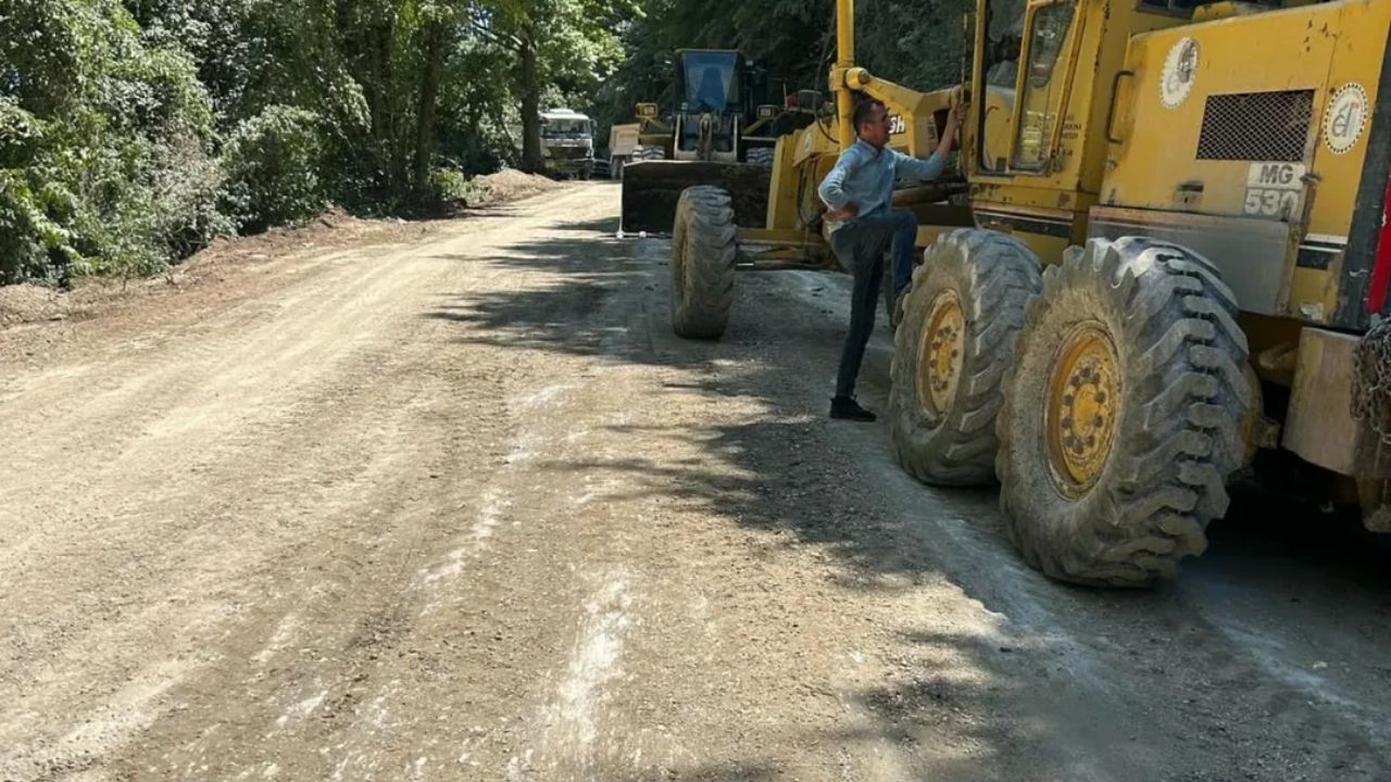 KIRIK KÖYÜ'NDE ASFALT ALT YAPI ÇALIŞMALARI BAŞLADI