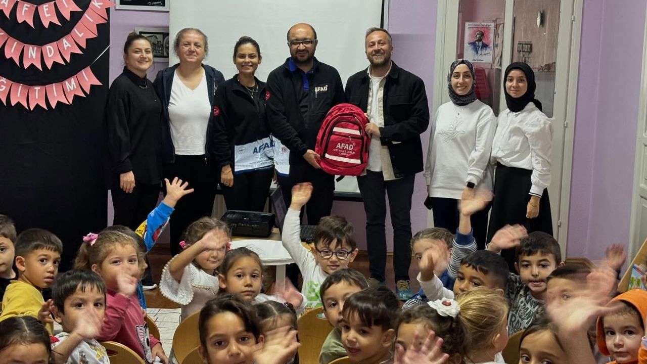 Minik Öğrenciler AFAD ile Afet Bilinci Edindi