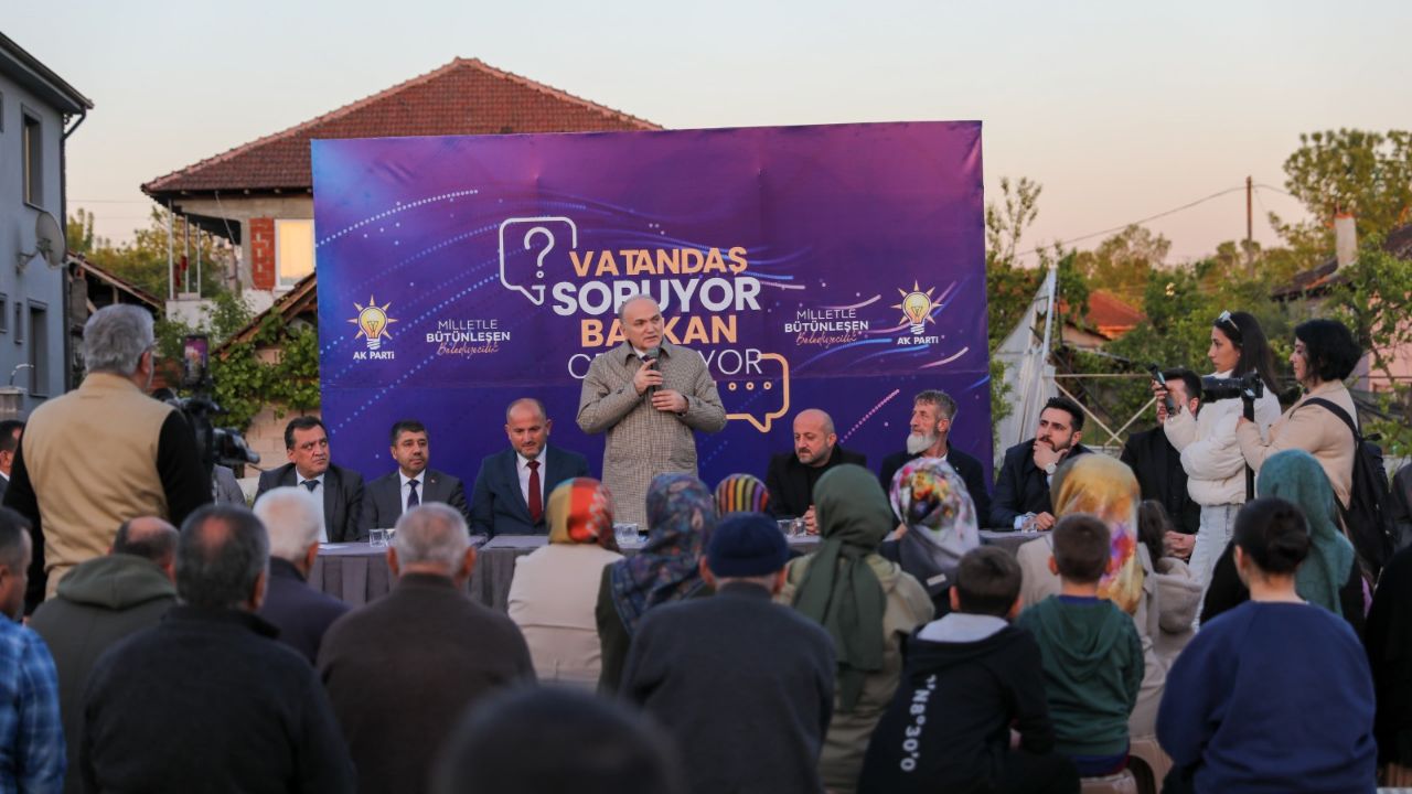 MUHTAR FATİH GÜL ''MAHALLEMİZE GELEN HİZMETLERDE BAŞKANIMIZIN EMEĞİ BÜYÜK''
