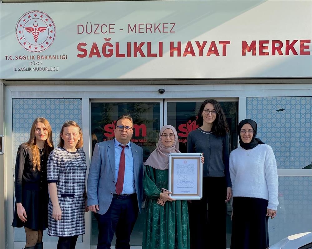 SAĞLIKLI HAYAT MERKEZİ ''BEBEK DOSTU SAĞLIKLI HAYAT MERKEZİ'' ÜNVANI ALDI