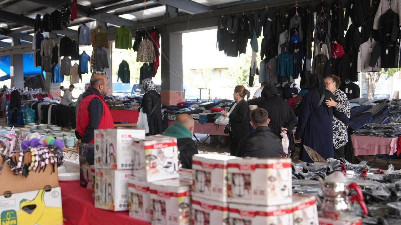 Son Güz Panayırı Hamidiye Modern Pazaryeri'nde Kapılarını Açtı