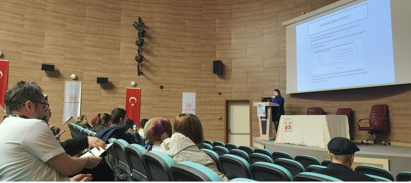 TÜBERKÜLOZ VEREM FARKINDALIK HAFTASI SEMİNERİ DÜZENLENDİ