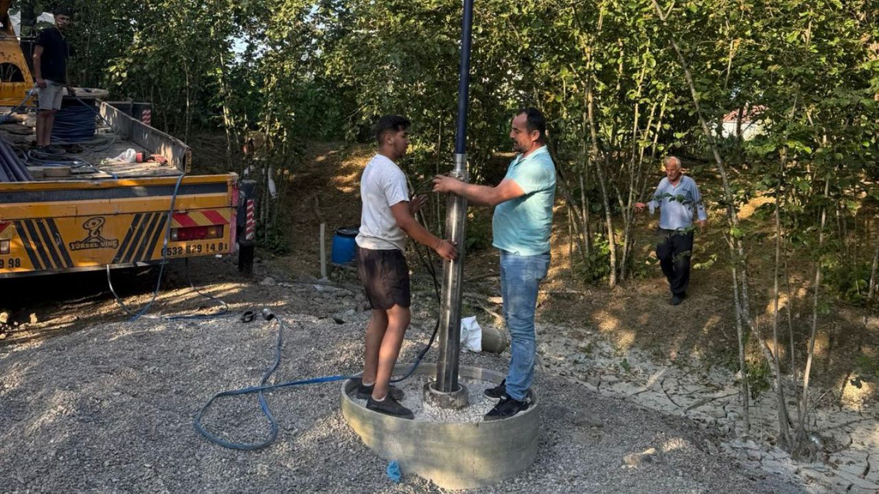 Yeşiltepe Köyü'ne Yeni Su Kaynağı