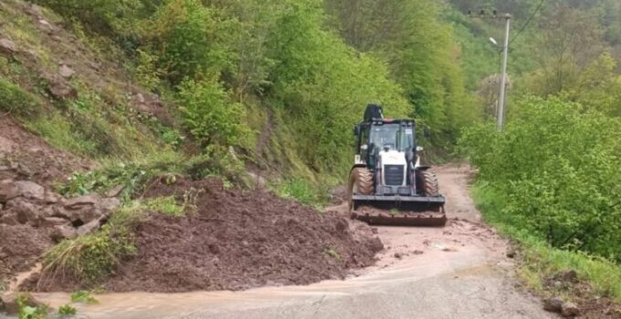 Yunusefendi Köyü’nde Heyelan Riskine Hızlı Müdahale