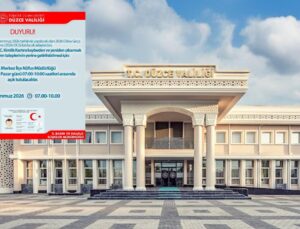 Düzce’de DGS Sabahı Nüfus Müdürlüğü Hizmet Verecek