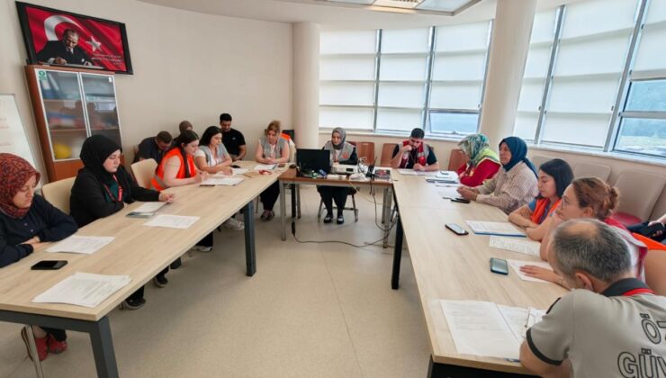 Yığılca Devlet Hastanesi’nde Afet Tatbikatı Gerçekleştirildi