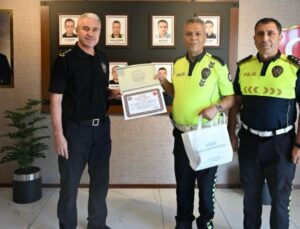 Düzce Emniyeti’nde Başarı Ödülsüz Kalmadı