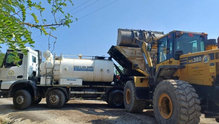 Kafyayla Köyü’nde Soğuk Asfalt Çalışmaları Tamamlandı