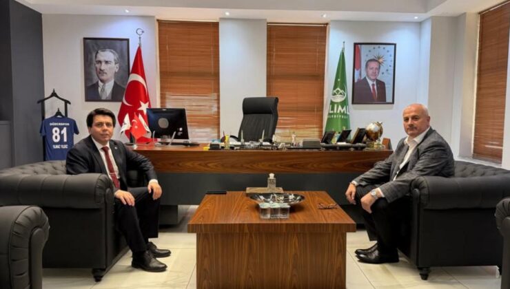 Kaymakam Altıntaş’tan Başkan Yıldız’a Ziyaret