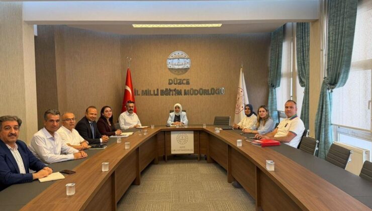Düzce’de Yeni Eğitim Yılı Öncesi Hazırlıklar Masaya Yatırıldı