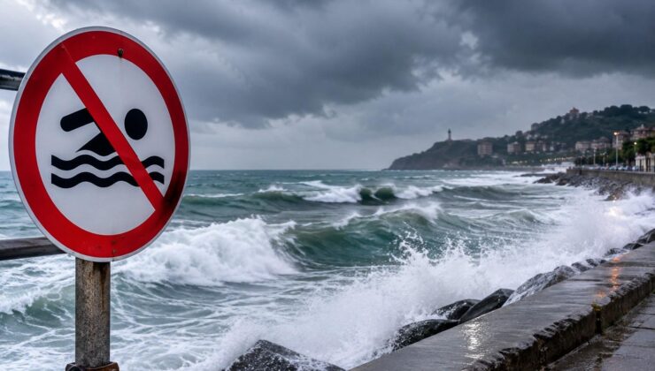 Zonguldak’ta Denize Girişler Yasaklandı