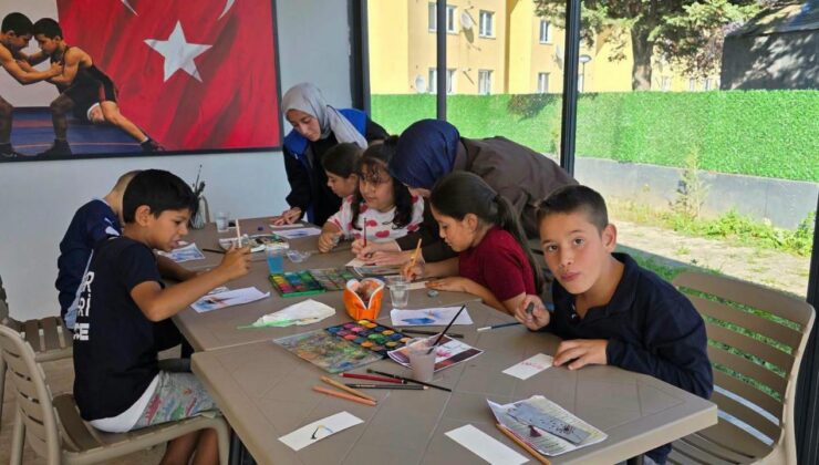 Düzce’de Çocuklar Akıl Oyunları ve Sanat Etkinlikleriyle Buluştu
