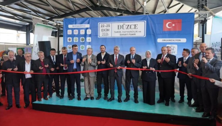 Düzce’de İlk Kez Düzenlenen Tarım, Hayvancılık ve Sanayi Fuarı Ziyaretçilerini Ağırlamaya Başladı