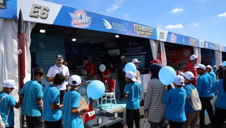 Düzce Üniversitesi TEKNOFEST 2026’da Yerini Aldı