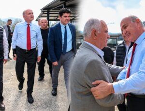 Başkan Özlü, Yunus Özay Er’in Yaptırdığı Camiyi Ziyaret Etti